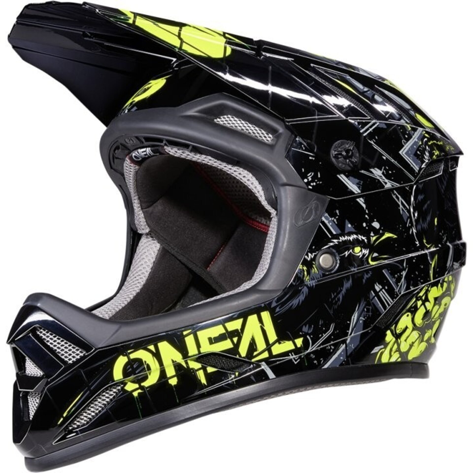 O'Neal Casco - Backflip - ZOMBIE V.21 black/neon yellow - 2